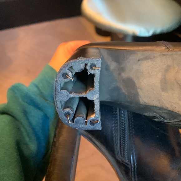 Vintage 90s Y2K Candies Leather Boots 7 - Picture 11 of 11